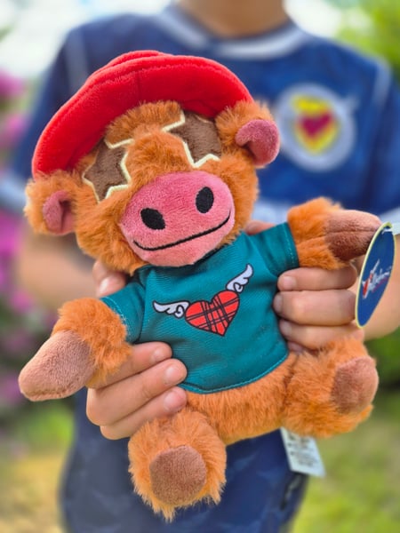 Bella the Highland Cow plush toy